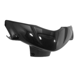 Carénage / couvre guidon adaptable pour MBK 50 Ovetto de 2008 à 2010 et Yamaha Neos de 2008 à 2010 noir brillant