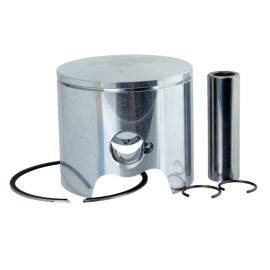 Piston Top Performances 50mm pour Derbi Euro 3 et Euro 4 de 80 CC et 86 CC en fonte côte C