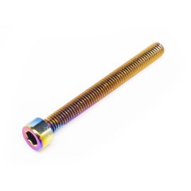 Vis M6x60 Most aluminium titane bleu