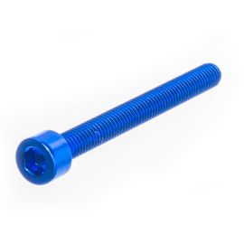 Vis M6x60 Most aluminium bleu