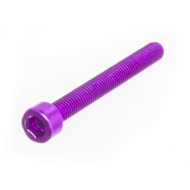 Vis M6x55 Most aluminium violet