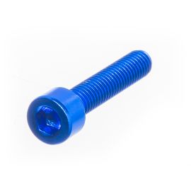 Vis M6x30 Most aluminium bleu