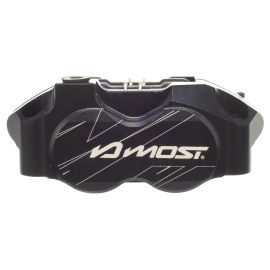 Etrier de frein avant radial 4 pistons Most Noir