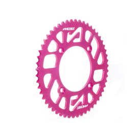 Couronne alu Most Crown 420 - 53 dents Beta RR 50cc Rose