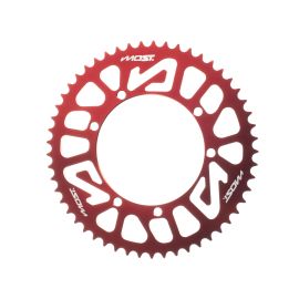 Couronne alu Most 428 - 53 dents Sherco Rouge