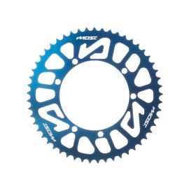 Couronne alu Most 428 - 53 dents Sherco Bleu