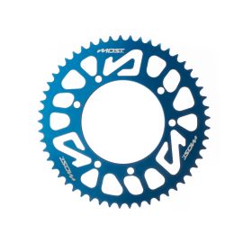 Couronne alu Most 420 - 53 dents Rieju MRT et Derbi Bleu