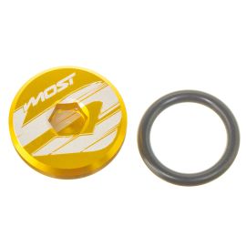 Bouchon de culasse Most Derbi Gilera Aprilia Euro 3 or