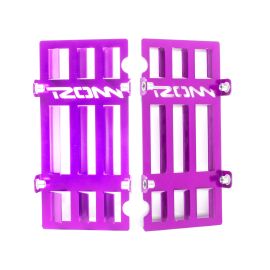 Ailette radiateur et réservoir d'huile Most Rieju MRT Violet