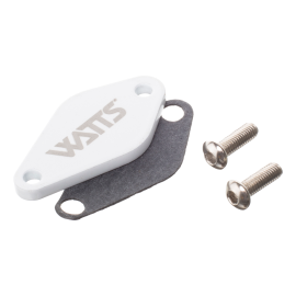 Obturateur de pompe à huile Watts Derbi / Minarelli AM6 blanc