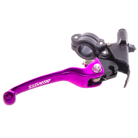 Levier d'embrayage réglable et pliable Watts violet