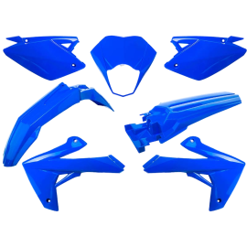 Kit carénage Watts Rieju MRT et MRT PRO bleu