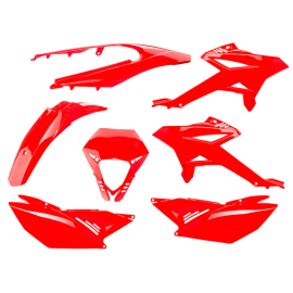 Kit carénage Watts Beta RR après 2012 Rouge 7 pièces