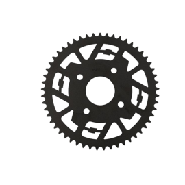 Couronne acier Doppler 420 53 dents MBK X-Power 2003 à 2012 noir