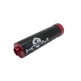 Silencieux d'échappement KRM Pro Ride 50-70cc noir/rouge