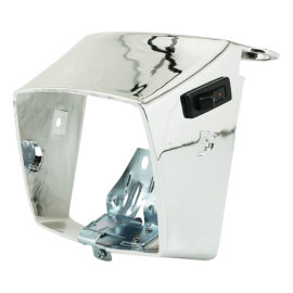Capot phare adaptable Peugeot 103 chromé