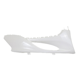 Bas de caisse droit TNT adaptable MBK Mach G Yamaha Jog blanc