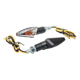 Clignotant Watts Ambiance Noir Transparent Homologué