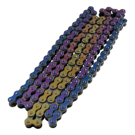 Chaine Doppler 420 134M renforcée Titane bleu Mécaboite