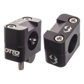 Pontets OTTO Parts 28.6mm noirs