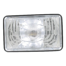 Phare avant noir universel 160mm – Culot BA20d