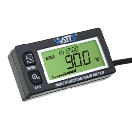 Compte tours et thermomètre digital Watts