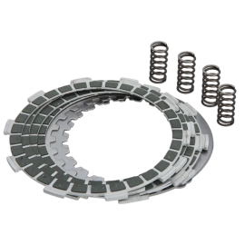 Disque d'embrayage Racing Kevlar Watts AM6 (4 garnis, 3 lisses, 4 ressorts)