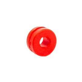 Silentbloc de radiateur Watts Derbi Gilera Aprilia E2 E3 E4 Rouge