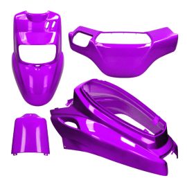 Kit carénage MBK Booster Yamaha BWS après 2004 Violet
