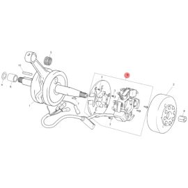 Stator d'allumage 12 pôles Origine Sherco 50