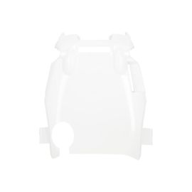 Passage de roue arrière adaptable blanc brillant MBK Nitro Yamaha Aerox avant 2012