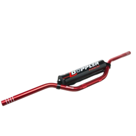 Guidon Doppler Cross-Bar alu rouge + mousse