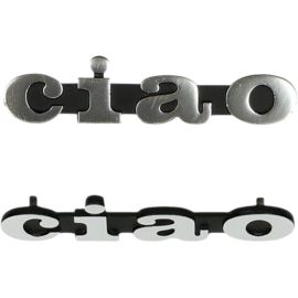Logo latéral fixation clips chromé Ciao